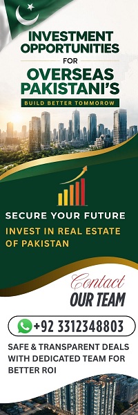 Real Esate Investment Oppotunities for Overseas Pakistani