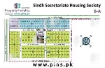 Sindh Secretariat CHS 6A of Sindh Secretariate Employee CHS High Resolution Map