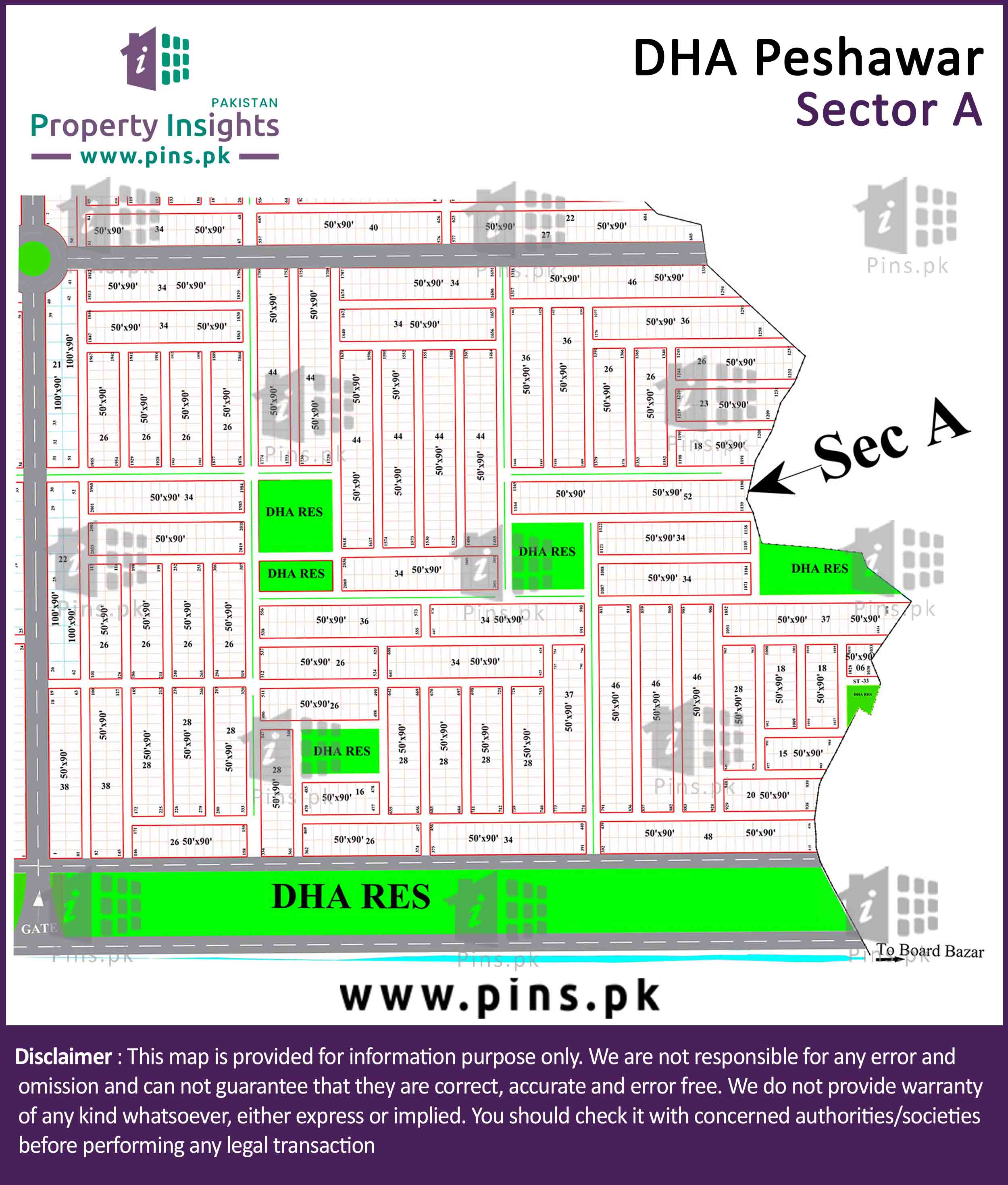 Layout Plan Siteplan Map Of Sector C Dha Peshawar Nas vrogue.co
