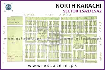 Buffer Zone Karachi Map High Resolution Society Maps / Siteplan Of Buffer Zone North Nazimabad Town  Karachi.