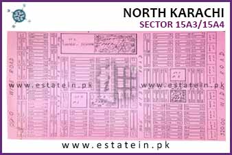 Buffer Zone Karachi Location Map High Resolution Society Maps / Siteplan Of Buffer Zone North Nazimabad Town  Karachi.