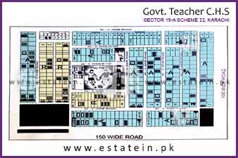 Govt Teacher CHS 19/A of Govt Teacher Cooperative Housing Society High Resolution Map