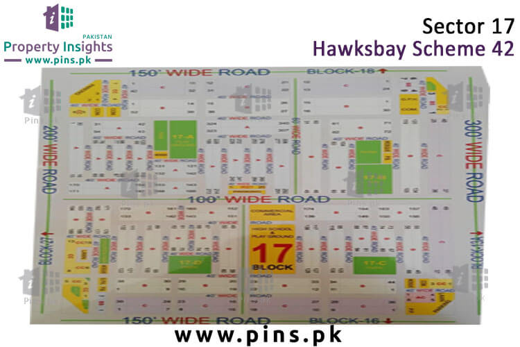 Site Plan of Sector 17