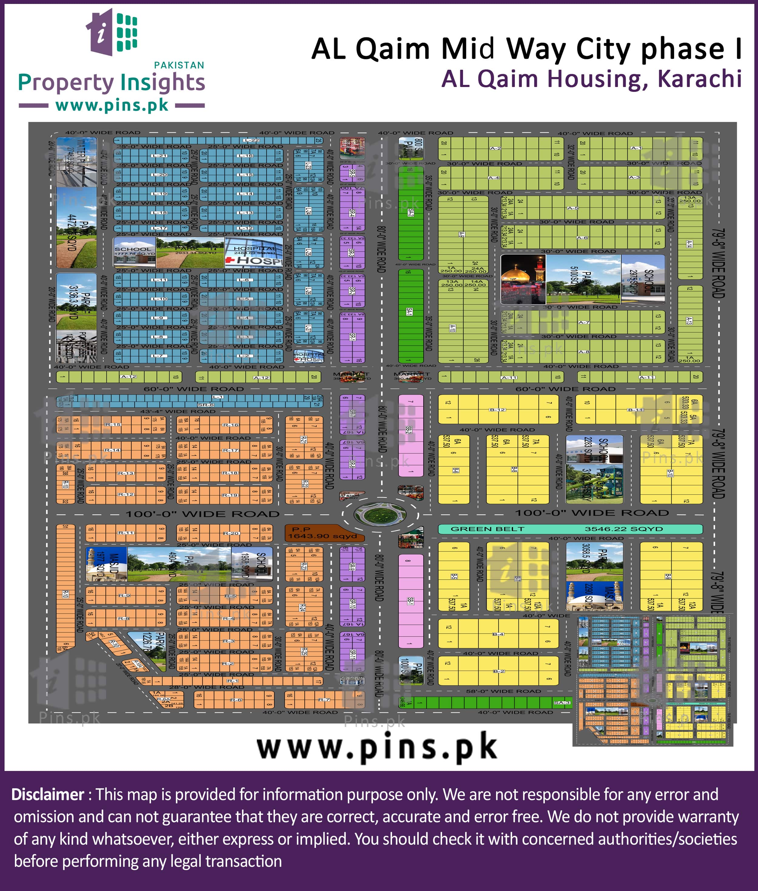 Layout plan / Siteplan Map of Al Qaim Midway City Al Qaim Housing Super