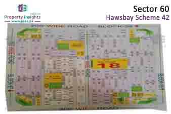 Sector 60A of Hawks Bay Housing Scheme High Resolution Map