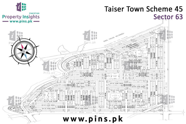 Site Plan of Cottage Industry of Taiser Town Phase I