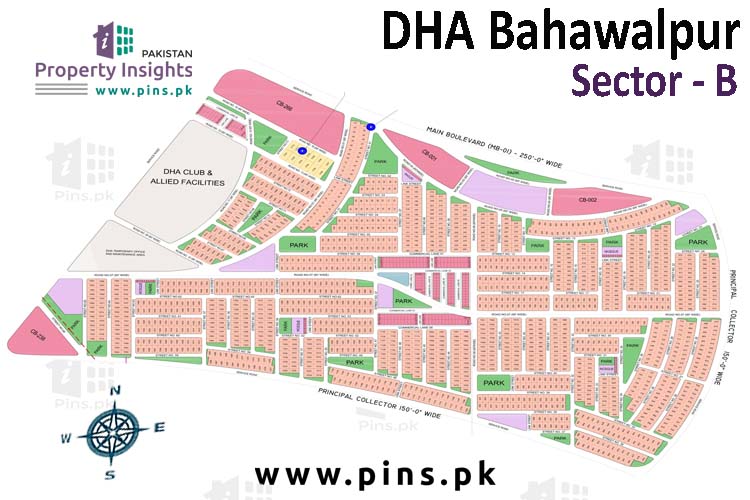 Site Plan of Sector B