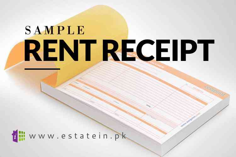 Sample Rent Receipt