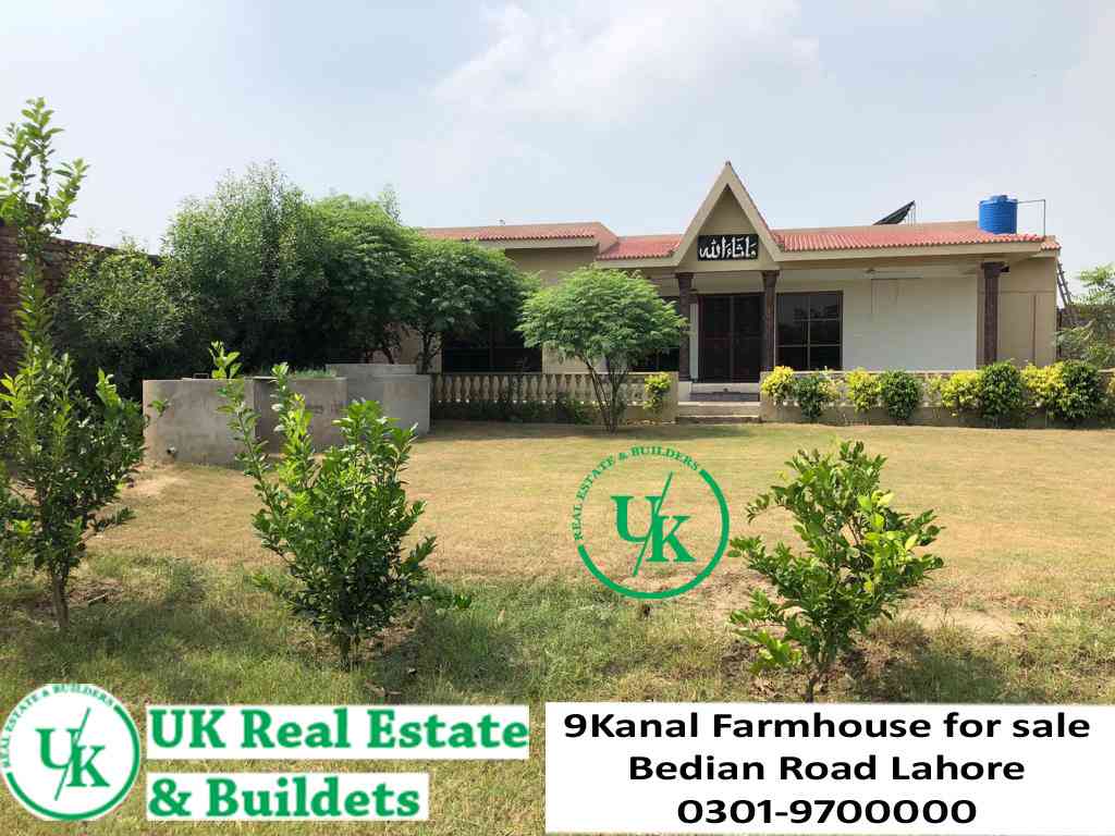 9 Kanal Farmhouse for sale Bedian Road Lahore