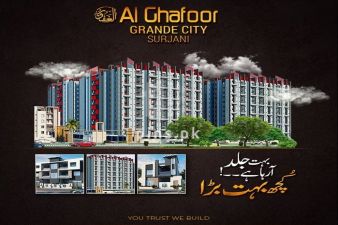 Al Ghafoor Group introduces Al Ghafoor Grande City in Sector 12, Surjani Town, Karachi.