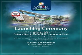 Gohar Villas - Grand Launching Ceremony of Residential and Commercial Plots