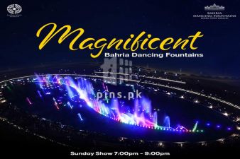 Bahria Town Karachi Dancing Fountain Days & Timing - Updated Dec-21 