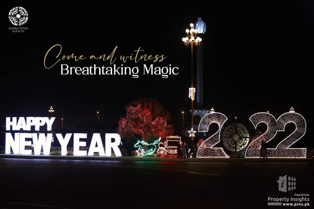 Bahria Town Karachi New Year 2022 Celebrations
