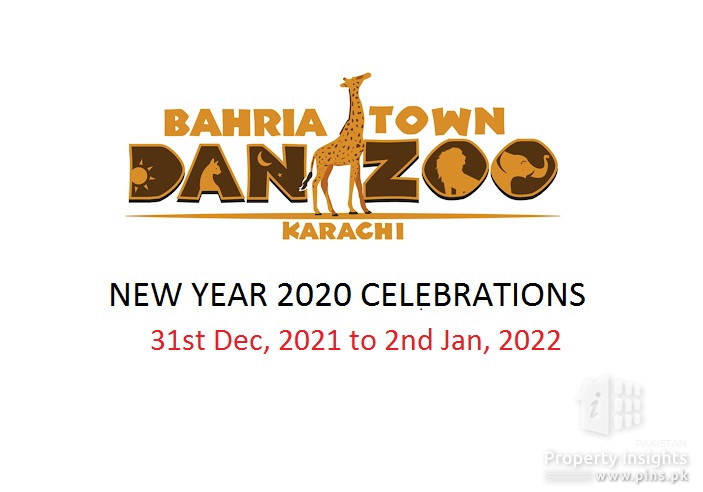 New Year celebrations in Danzoo Bahria Town Karachi from 31st Dec to 2nd Jan 2022
