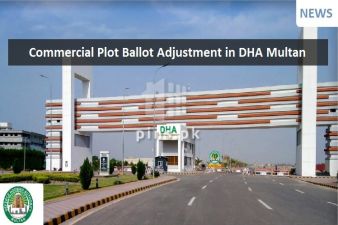 Ballot Ceremony for 4 Marla commercial Plots Adjustment By DHA Multan