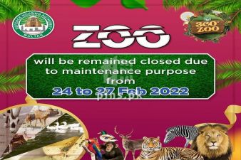 DHA Multan 360 ZOO will remain closed from 24-27 Feb 2022 due to maintenance purpose
