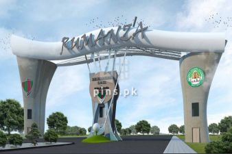 Ground-breaking ceremony to lay first brick of construction of 2 Kanal Bungalow in Rumanza