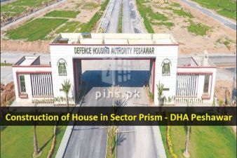 DHA Peshawar held an earth-breaking ceremony for construction of houses in sector Prism