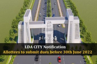 Allottees of LDA City received a last notification to submit any outstanding dues