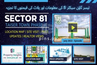 Sector 81 Phase I Taiser Town Karachi - Location | Siteplan | Price Updates | Investment Tips
