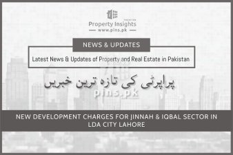 LDA has approved new development charges for the Jinnah and Iqbal sectors of LDA city.