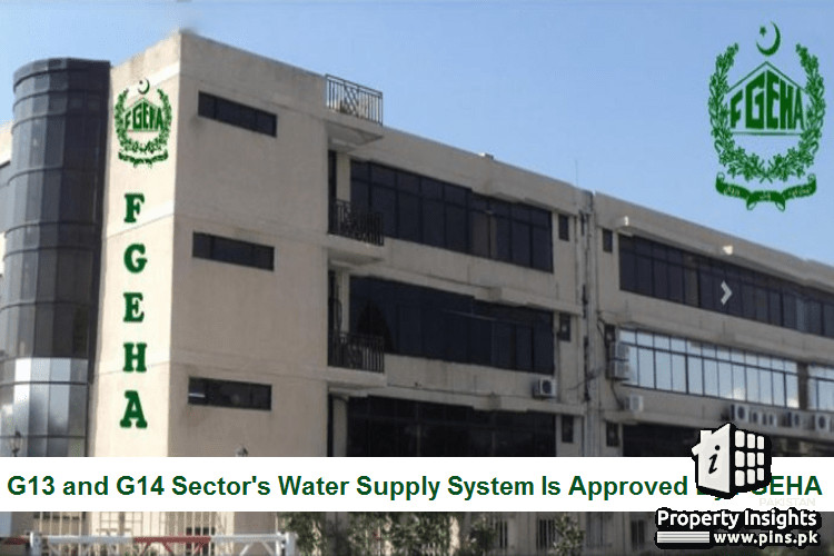 G13 and G14 Sector's water supply system is approved by FGEHA