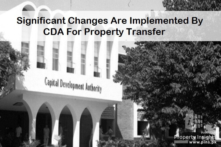 Significant Changes Are Implemented by CDA for Property Transfers
