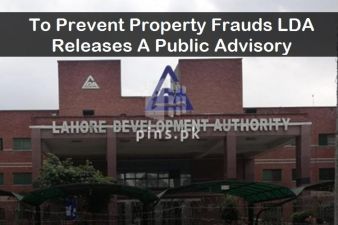 To prevent property frauds, LDA releases a public advisory.