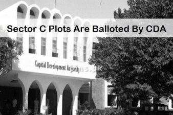 Sector C plots are balloted by CDA