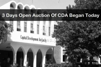 The three-day open auction of CDA began today.