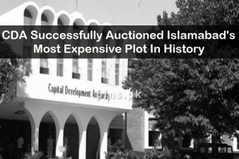  CDA successfully auctioned Islamabad's most priced plot in history