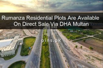 Rumanza residential plots are available on direct sales via DHA Multan.