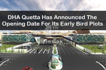 DHA Quetta has announced the opening date for its early-bird commercial plots. 