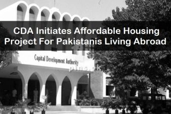 CDA initiates an affordable housing project for Pakistanis living abroad.