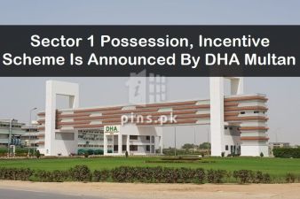 Sector I possession incentive scheme is announced by DHA Multan.