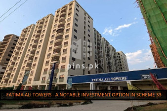 Fatima Ali Towers a notable investment option in Scheme 33 Karachi
