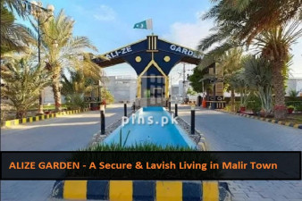 Alize Garden - A secure and lavish living in Malir Town Karachi