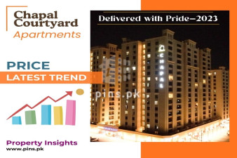 Chapal Courtyard Apartment latest price updates and trends in karachi