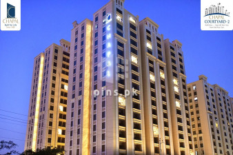 Sell prices and rental value of apartments in Chapal Courtyard Scheme 33 Karachi