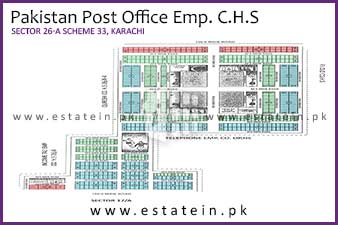 Post Office Society High Resolution Map