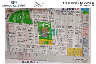 FB Area Block-6 High Resolution Map