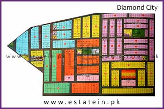 Diamond City High Resolution Map