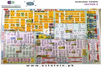 Sector-5 High Resolution Map