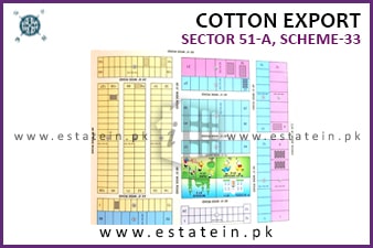 Cotton Export Co-operative Housing Society High Resolution Map