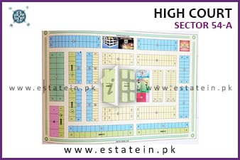 High Court Society Karachi Map High Resolution Society Maps / Siteplan Of High Court Housing Society Scheme  33 Karachi.