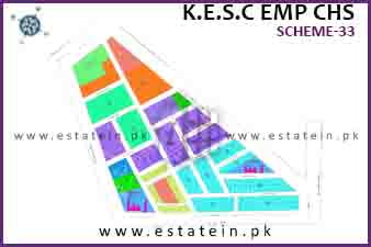 KESC Society High Resolution Map