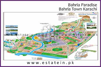 Bahria Paradise High Resolution Map