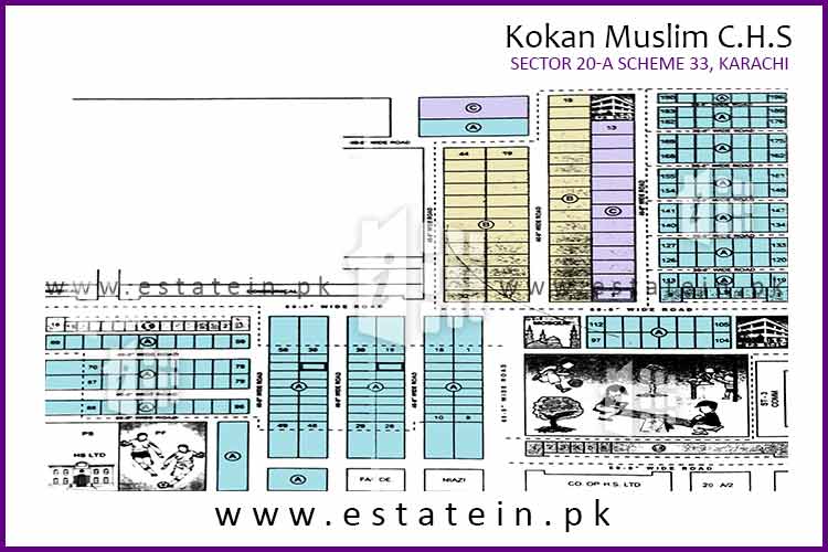 Site Plan of Kokan Muslim CHS
