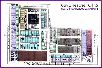 Govt Teacher Cooperative Housing Society High Resolution Map