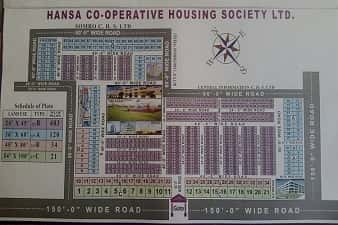 Hansa Cooperative Housing Society High Resolution Map